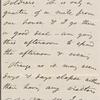 O'Connor, Ellen M., ALS to. Sep. 11, 1864.
