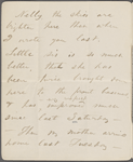 O'Connor, Ellen M., ALS to. Oct. 20, 1865.