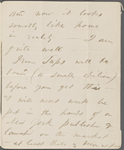 O'Connor, Ellen M., ALS to. Oct. 20, 1865.