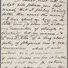 O'Connor, Ellen M., ALS to. [Mar. 8, 1874].
