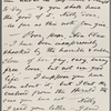 O'Connor, Ellen M., ALS to. [Mar. 8, 1874].