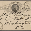 O'Connor, Ellen M., APCS to. Jan. 1, 1889.