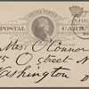 O'Connor, Ellen M., APCS to. Feb. 12, 1889.