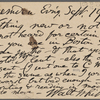 O'Connor, Ellen M., APCS to. Sep. 19, 1889.
