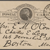 O'Connor, Ellen M., APCS to. Sep. 19, 1889.