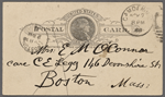 O'Connor, Ellen M., APCS to. Nov. 7, 1889.