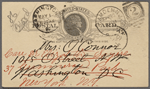 O'Connor, Ellen M., APCS to. Apr. 30, 1890.