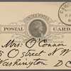 O'Connor, Ellen M., APCS to. May 9, 1890.