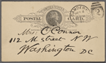 O'Connor, Ellen M., APCS to. Jan. 4, 1891.