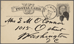O'Connor, Ellen M., APCS to. Mar. 23, [1876].