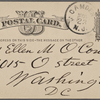 O'Connor, Ellen M., APCS to. Nov. 23, [1876].