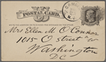 O'Connor, Ellen M., APCS to. Nov. 23, [1876].