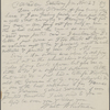 O'Connor, Ellen M., ALS to. Nov. 23, 1889.