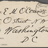 O'Connor, Ellen M., ALS to. Dec. 18, 1889.