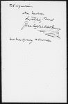 Atwood, Mrs. Montgomery. ALS to