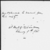 Belcombe, Mrs. Henry. ALS in the third person to