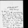 Bentley, Richard. ALS to