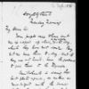 Bentley, Richard. ALS to