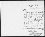 Bentley, Richard. ALS to
