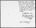 Bentley, Richard. ALS to