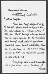 Carlyle, [Thomas]. ALS to