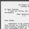 Fechter, [Charles Albert]. ALS to
