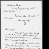 Fechter, [Charles Albert]. ALS to