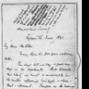 Fletcher, Angus. ALS to. Relates to the death of Grip, the raven in Dickens' Barnaby Rudge. With typewritten passage from the book dealing with the raven