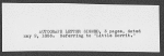 Gordon, J. T. ALS to
