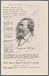 Bayard Taylor 1825-1878.