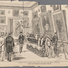 The remains of the late minister to Germany lying in state in the Governor's room at the city hall. The last honors to Bayard Taylor. 