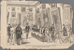The remains of the late minister to Germany lying in state in the Governor's room at the city hall. The last honors to Bayard Taylor. 