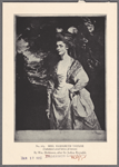 No. 165. Mrs. Elizabeth Taylor (unfinished proof before all letters)