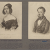 Da. María del Rosario Fernández de Santillán, Princesa de Anglona, Marquesa de Javalquinto.  D. Pedro Alcantara Téllez-Girón y Pimentel. Principe de Anglona, Marques de Javalquinto. 