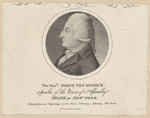 The Honb Dirck Ten Broeck. Speaker of the House of assembly, State of New York