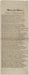 Broadside ballads