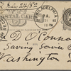 O'Connor, William D., APCS to. Jul. 21, [1882].