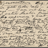 O'Connor, William D., APCS to. Aug. 14, [1883].