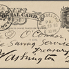 O'Connor, William D., APCS to. Aug. 29, [1883].