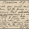 O'Connor, William D., APCS to. Sep. 17, [1883].