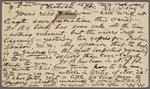 O'Connor, William D., APCS to. Dec. 3, [1883].