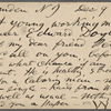 O'Connor, William D., APCS to. Dec. 9, 1883.