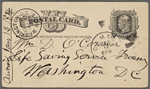 O'Connor, William D., APCS to. Dec. 9, 1883.