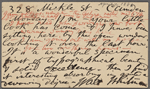 O'Connor, William D., APCS to. [Apr. 19, 1886].