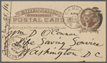 O'Connor, William D., APCS to. [Apr. 19, 1886].