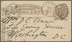 O'Connor, William D., APCS to. [Aug. 24, 1886].