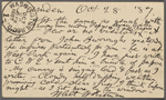 O'Connor, William D., APCS to. Oct. 28, 1887.