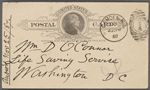O'Connor, William D., APCS to. Oct. 28, 1887.