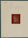 O'Connor, William D., APCS to. Jan. 18, 1888.