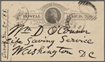 O'Connor, William D., APCS to. Jan. 24, 1888.